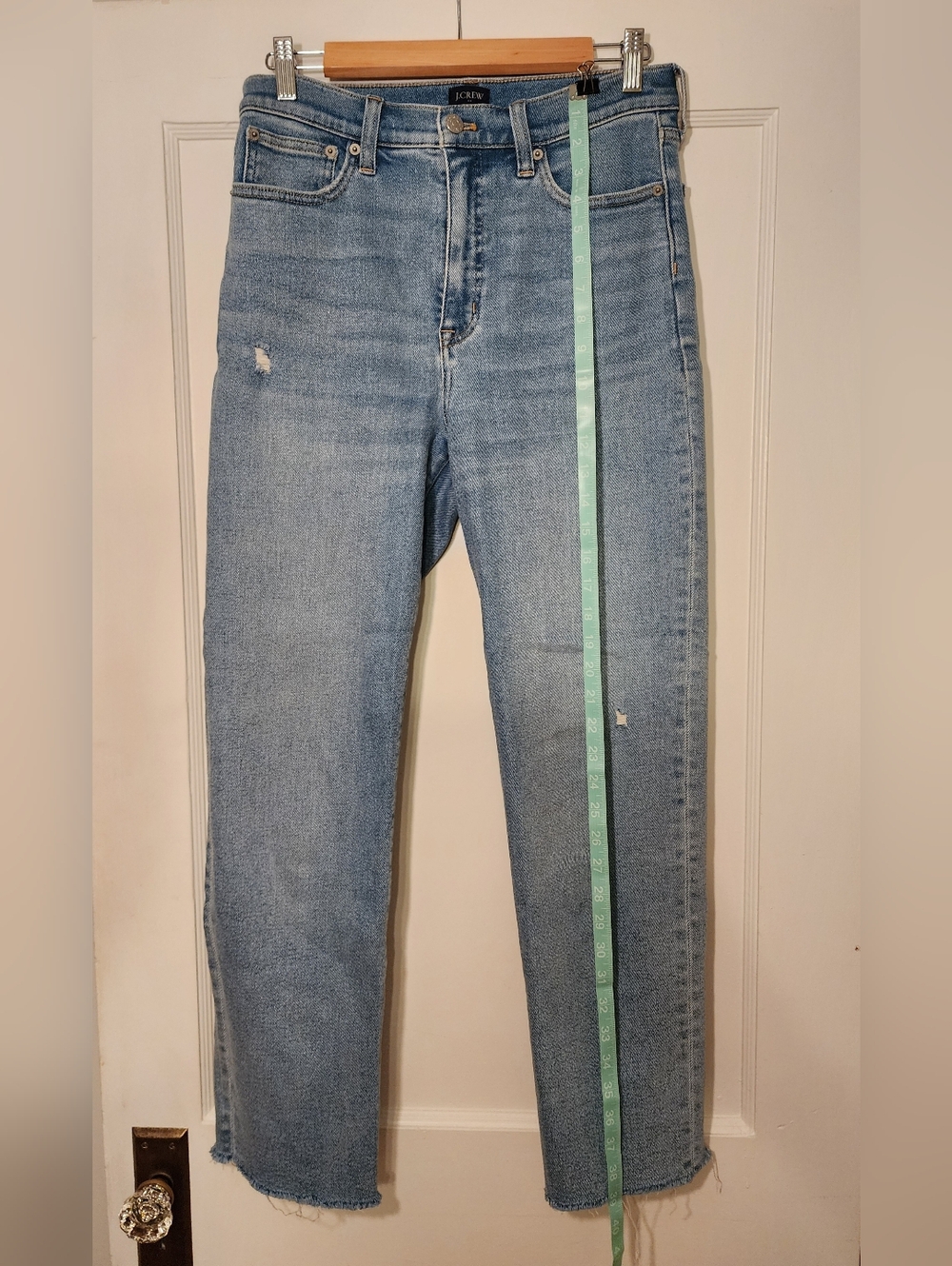 J. Crew Light Blue Straight Leg Jeans